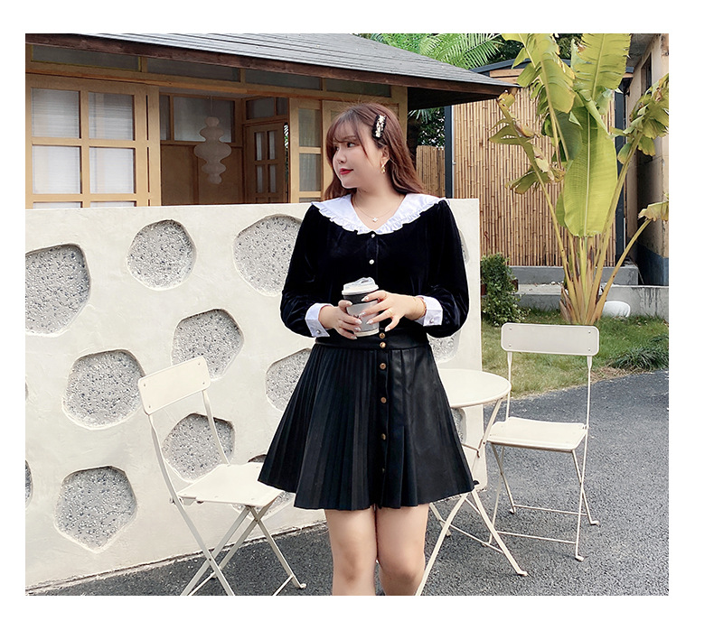 ガーリーなフリル襟 フェミニンブラウス 大きいサイズレディースファッション専門店 ミニョン ガーリーなフリル襟 フェミニンブラウス 大きいサイズレディースファッション専門店 ミニョン