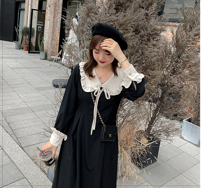 【美品】COLUMN ビッグカラーワンピース コラム 38 ホワイト 美品 COLUMN コラム エストネーション ビッグカラーワンピース V